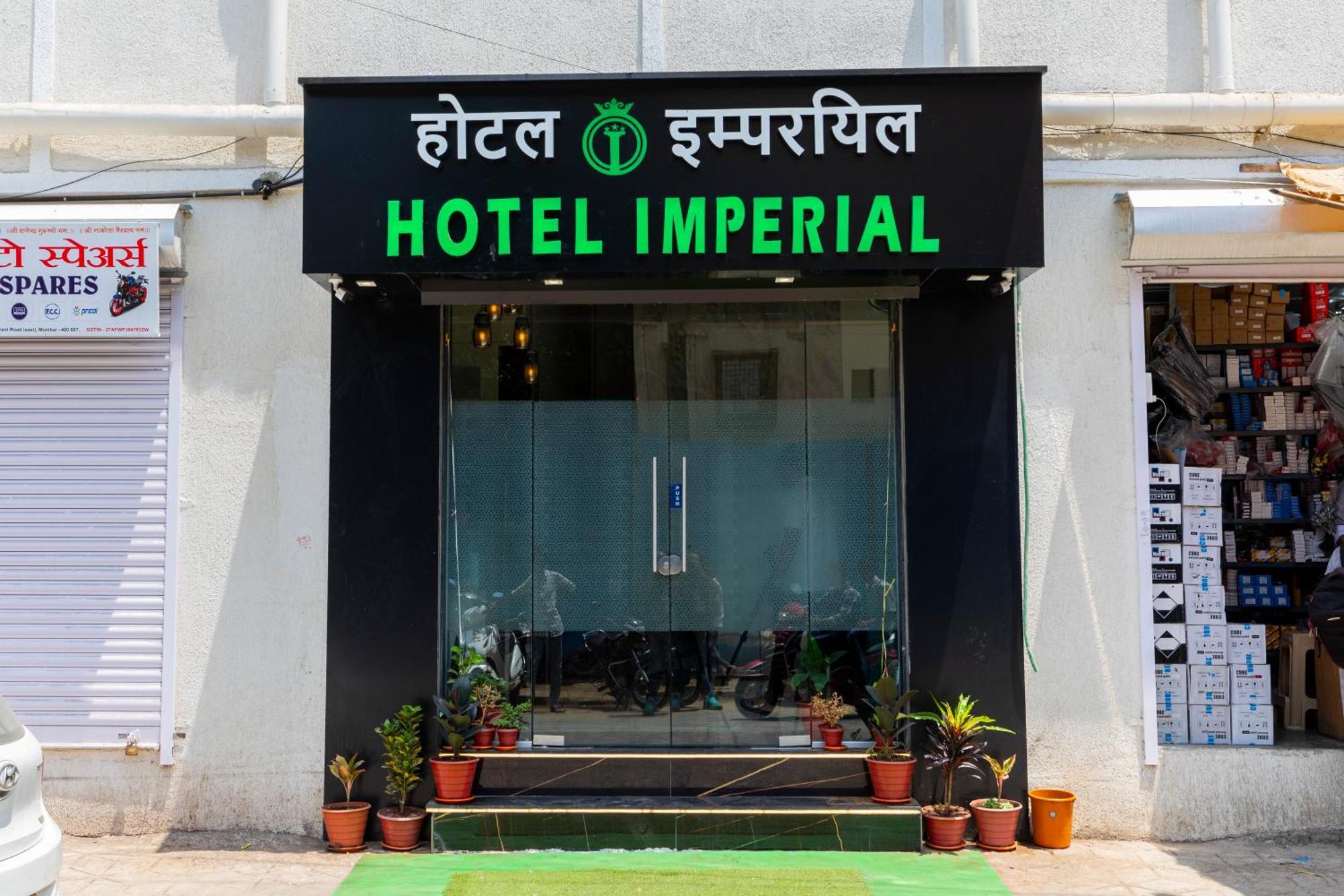 Hotel New Imperial Mumbai Exteriör bild